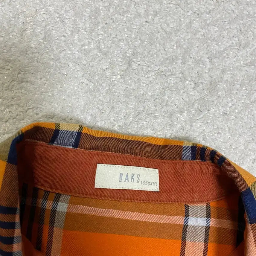 [BUNJANG] Daks Kids Check Long Sleeve Shirt 15y / 닥스 키즈 아동 체크 긴팔 셔츠 15y