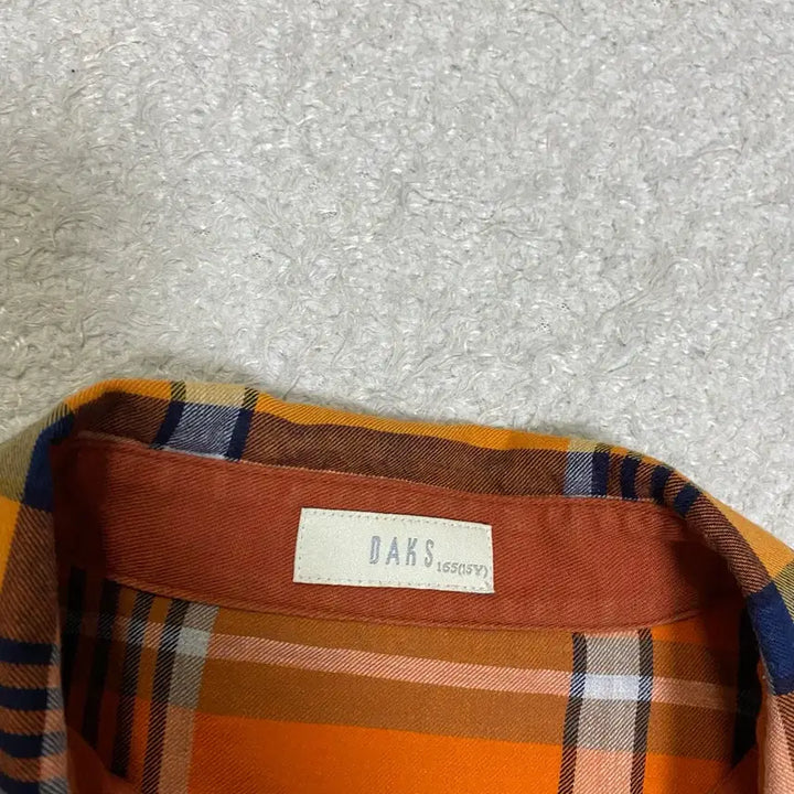 [BUNJANG] Daks Kids Check Long Sleeve Shirt 15y / 닥스 키즈 아동 체크 긴팔 셔츠 15y