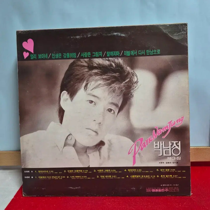 [BUNJANG] Park Nam Jung 3rd Album LP / 박남정 3집 LP 음반