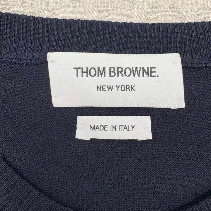 [BUNJANG] Thom Browne Merino Wool Knit Navy Size 2 / 톰브라운 메리노 울 니트