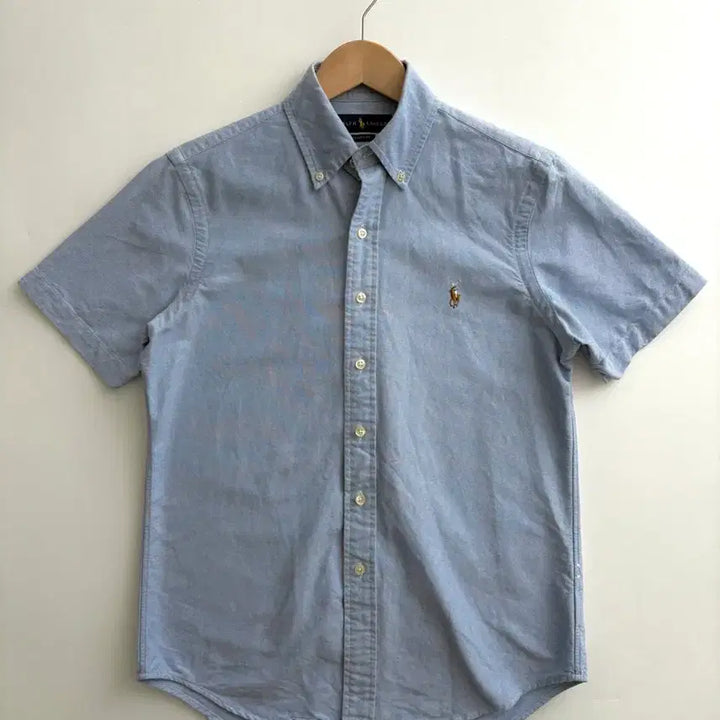 [BUNJANG] Polo Ralph Lauren Sky Blue Short Sleeve Shirt / Polo 폴로 랄프로렌 스카이블루컬러 신형 반팔 셔츠