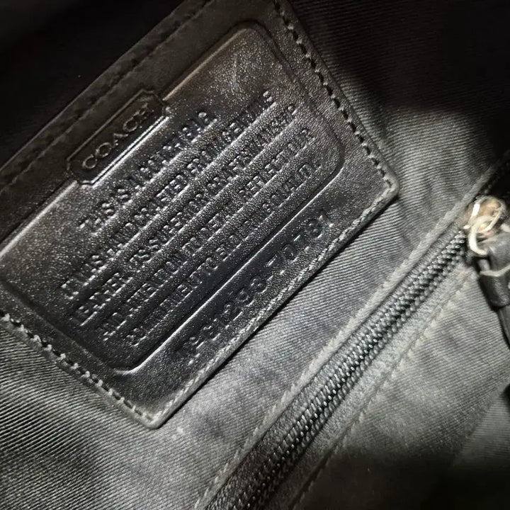 [BUNJANG] Coach Leather Backpack / 코치
