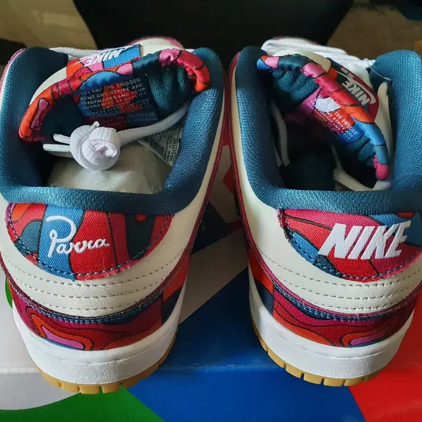 [BUNJANG] Nike x Parra SB Dunk Low Pro Abstract Art Sneakers / 나이키xParra SB 덩크 로우 프로 앱스트랙트 아트 280mm 팝니다