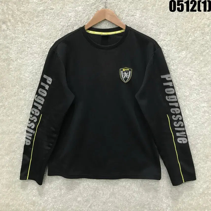[BUNJANG] EXR Black Long Sleeve T-Shirt (L) / EXR 블랙 긴팔 티셔츠 L