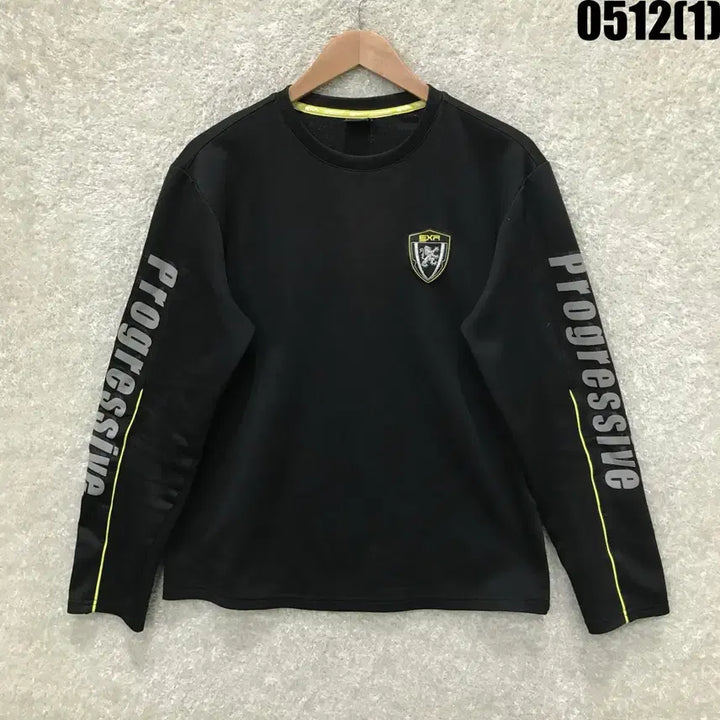 [BUNJANG] EXR Black Long Sleeve T-Shirt (L) / EXR 블랙 긴팔 티셔츠 L