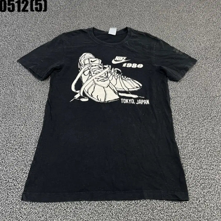 [BUNJANG] Nike 1980s Graphic T-Shirt / 나이키 1980 블랙 반팔 티셔츠