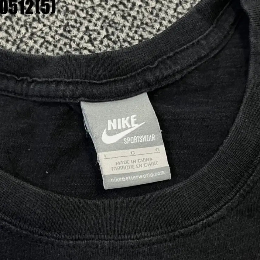 [BUNJANG] Nike 1980s Graphic T-Shirt / 나이키 1980 블랙 반팔 티셔츠