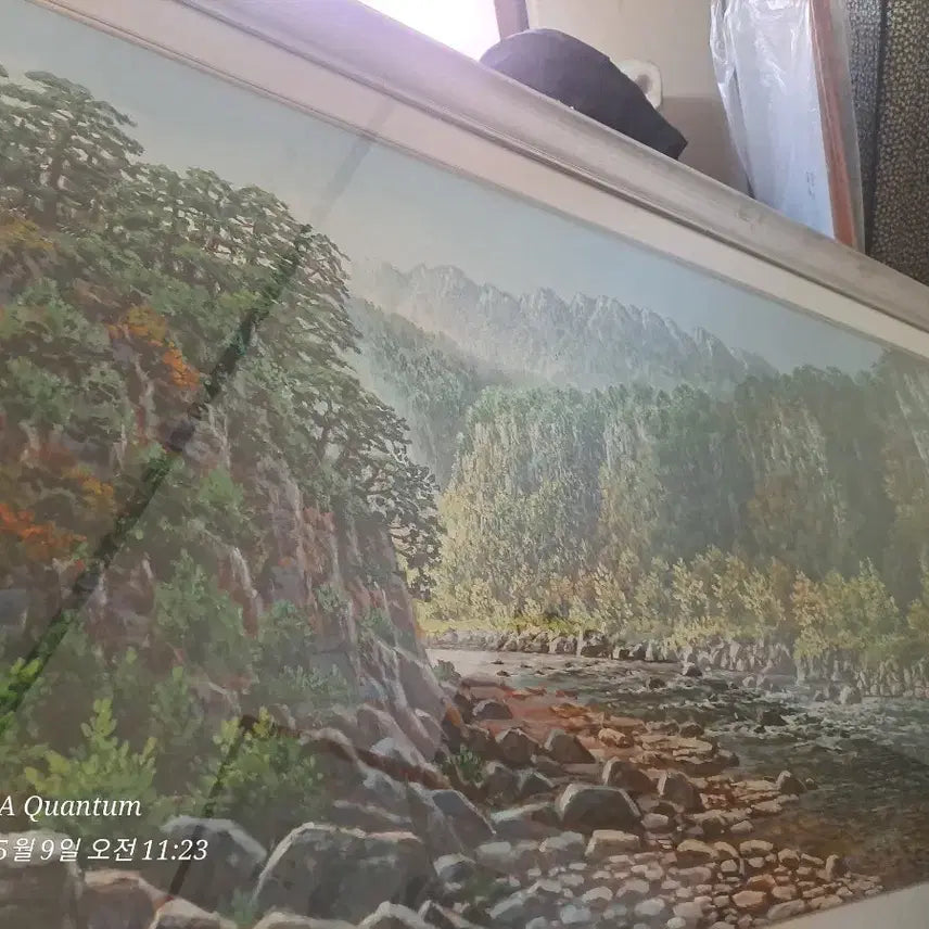 [BUNJANG] Jeon Ui-bong Large Oil Painting &