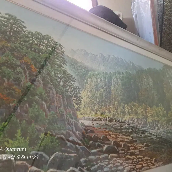 [BUNJANG] Jeon Ui-bong Large Oil Painting &
