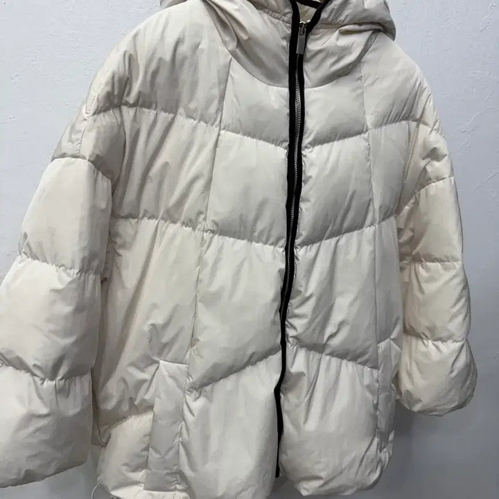 [BUNJANG] O2ND OSECON Goose Down Short Padded Jacket (Size 82) / 정품) O2ND 오즈세컨 한섬 21ss 오버핏 구스 숏패딩 82