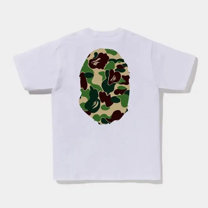 [BUNJANG] BAPE ABC Camo Big Ape Head T-Shirt / 베이프 ABC 카모 빅 에이프 헤드 티셔츠 반팔