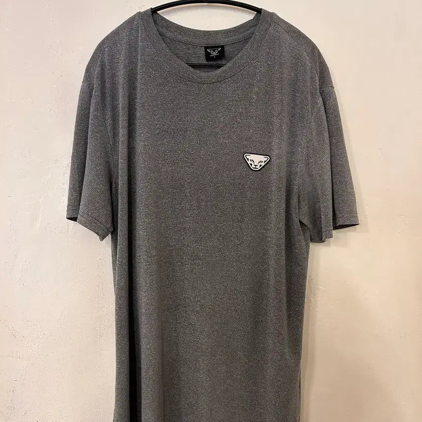 [BUNJANG] Dynafit Grey Short Sleeve T-Shirt L (Fits 110) / 다이나핏 그레이 반팔 티셔츠 L (실측110)