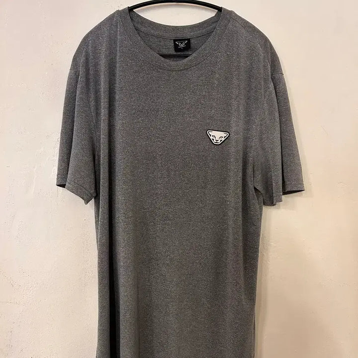 [BUNJANG] Dynafit Grey Short Sleeve T-Shirt L (Fits 110) / 다이나핏 그레이 반팔 티셔츠 L (실측110)