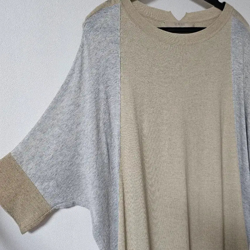 [BUNJANG] LEBEIGE 66 Size Batwing Sleeve Linen Blend Top / 르베이지(LEBEIGE) 91-97-160 66사이즈