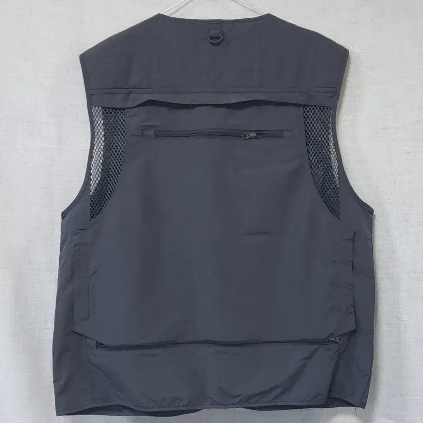 [BUNJANG] Multi-Pocket Mesh Vest - Gray, 3XL / 새상품) 12개 멀티포켓 여름 메쉬 조끼 그레이 낚시 등산 캠핑 오토바이