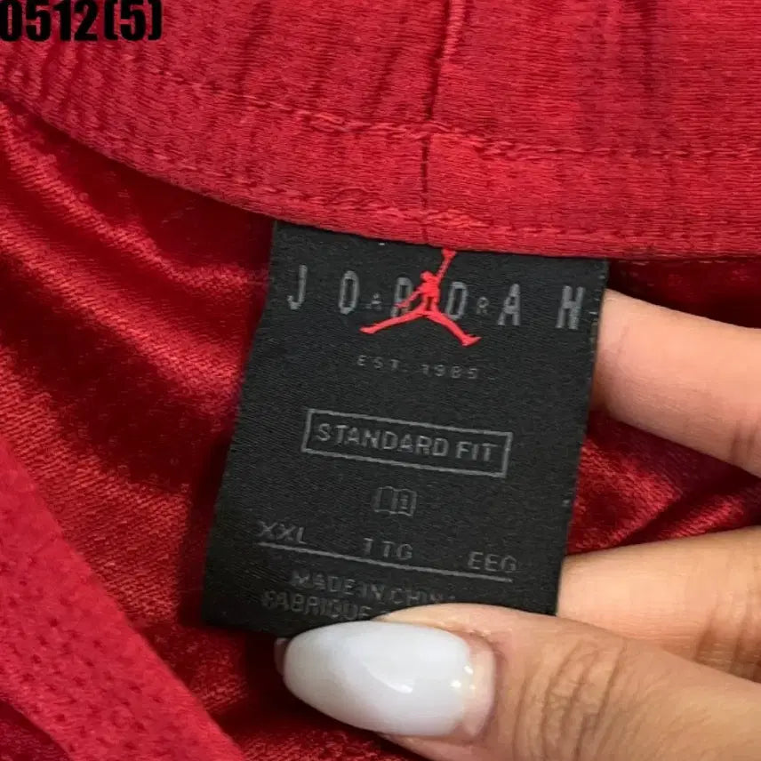 [BUNJANG] Jordan Red Mesh Shorts / 조던 레드 메쉬 반바지