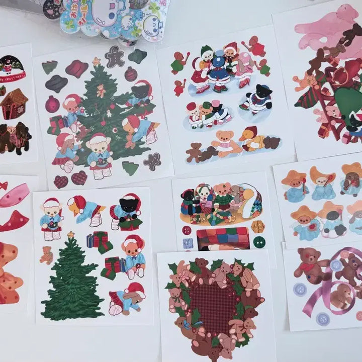 [BUNJANG] Yulbamgom Sticker Set / 율밤곰 스티커 세트판매 1