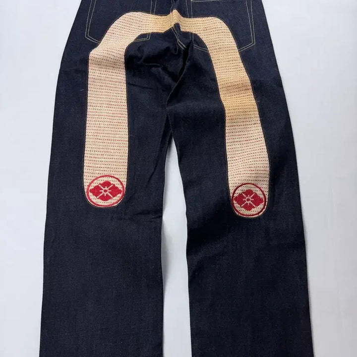 [BUNJANG] EVISU No.2 Dadami Big Dycok Selvage Denim Pants / 에비수 No.2 다다미 빅다이콕 셀비지 데님팬츠