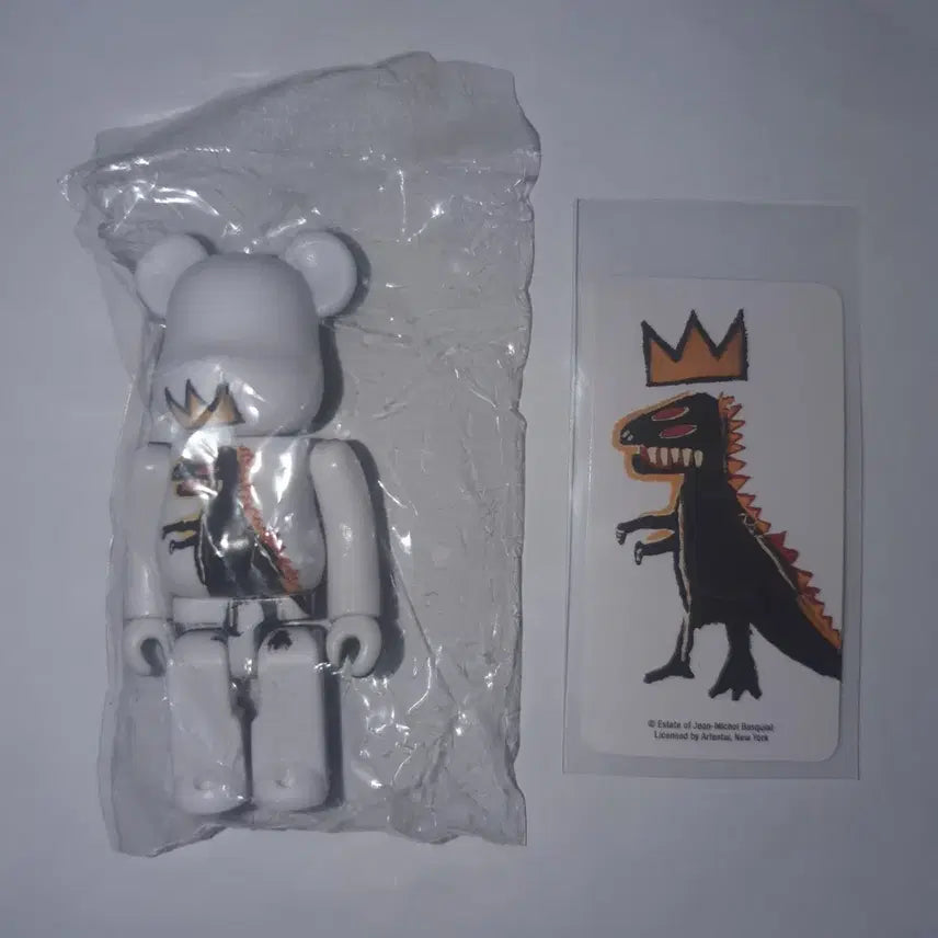 [BUNJANG] Bearbrick 44th Animal Basquiat Figure / 베어브릭 44탄 애니멀