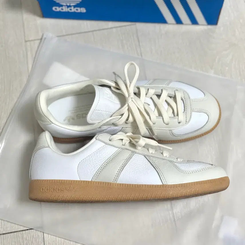 [BUNJANG] Adidas German Army White-Grey Sneakers 235 / [정품/무배] 아디다스 아미 독일군 화이트그레이 235