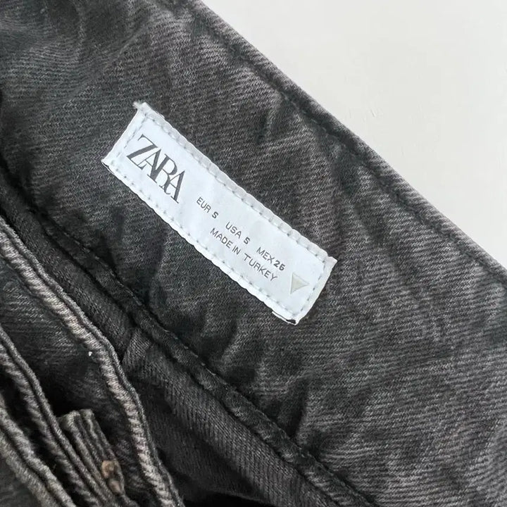[BUNJANG] Zara Black Denim Mini Skirt / 자라 데님 스커트