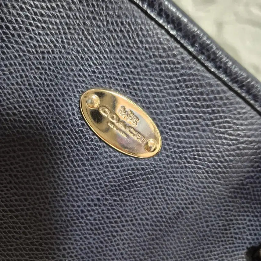 [BUNJANG] Coach Leather Shoulder Bag / 코치