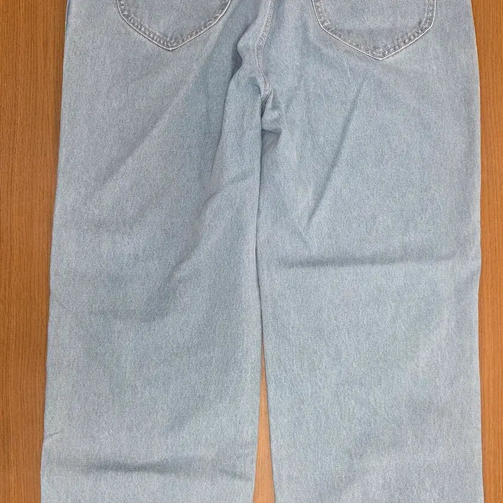 [BUNJANG] Lee Wide Denim Pants Indigo Light / 리 Lee 와이드 데님 팬츠 인디고 라이트
