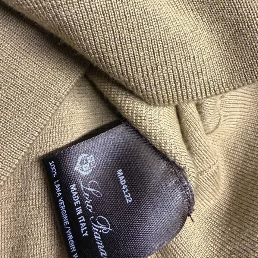 [BUNJANG] Loro Piana Virgin Wool PK Polo Knit / 로로피아나 버진울 pk 폴로니트 핫딜