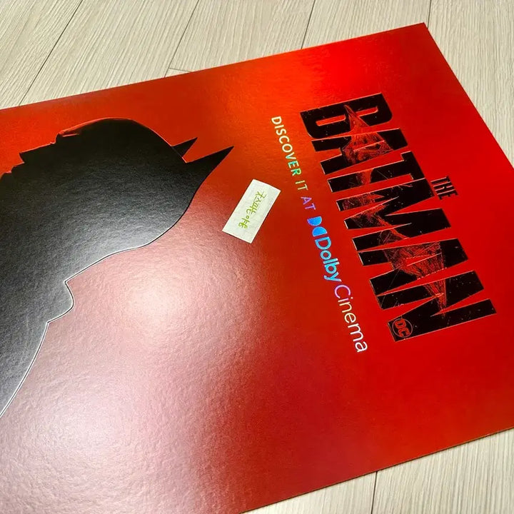 [BUNJANG] The Batman 2022 Dolby Cinema A3 Poster / [2022초희귀한정판] 영화 더 배트맨 돌비시네마 포스터(A3)