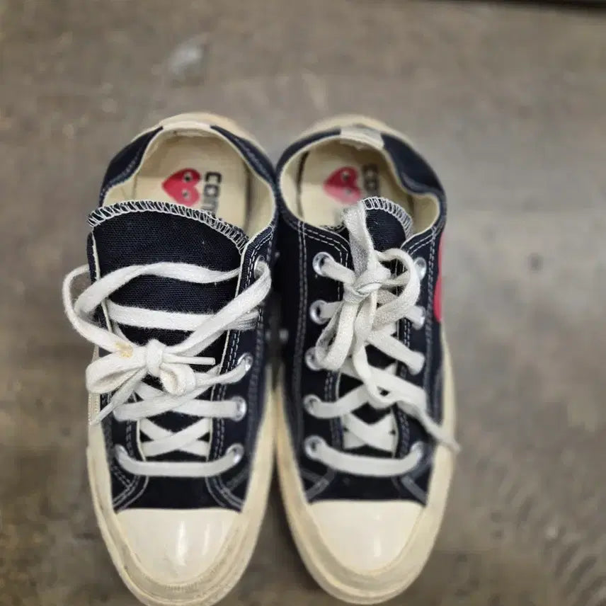 [BUNJANG] Comme des Garçons x Converse Chuck 70 Low Top Sneakers / 꼼데가르송 X 컨버스 척 70 로우 220
