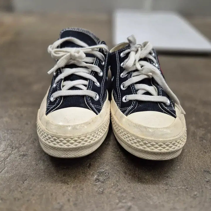[BUNJANG] Comme des Garçons x Converse Chuck 70 Low Top Sneakers / 꼼데가르송 X 컨버스 척 70 로우 220