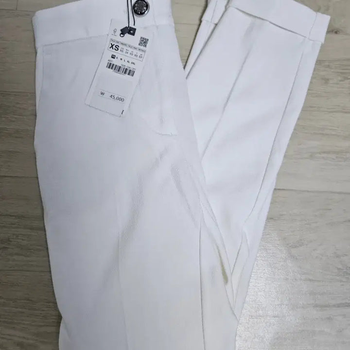 [BUNJANG] ZARA Rolled Hemline Skinny Pants White XS / ZARA 자라 롤업 햄라인 스키니팬츠 화이트 XS