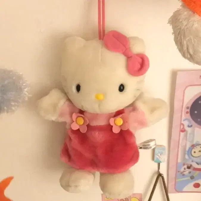 [BUNJANG] 1997 Rare Japanese Classic Kitty Plush Doll / 레어! 1997 일본 고전 키티 보들보들 인형