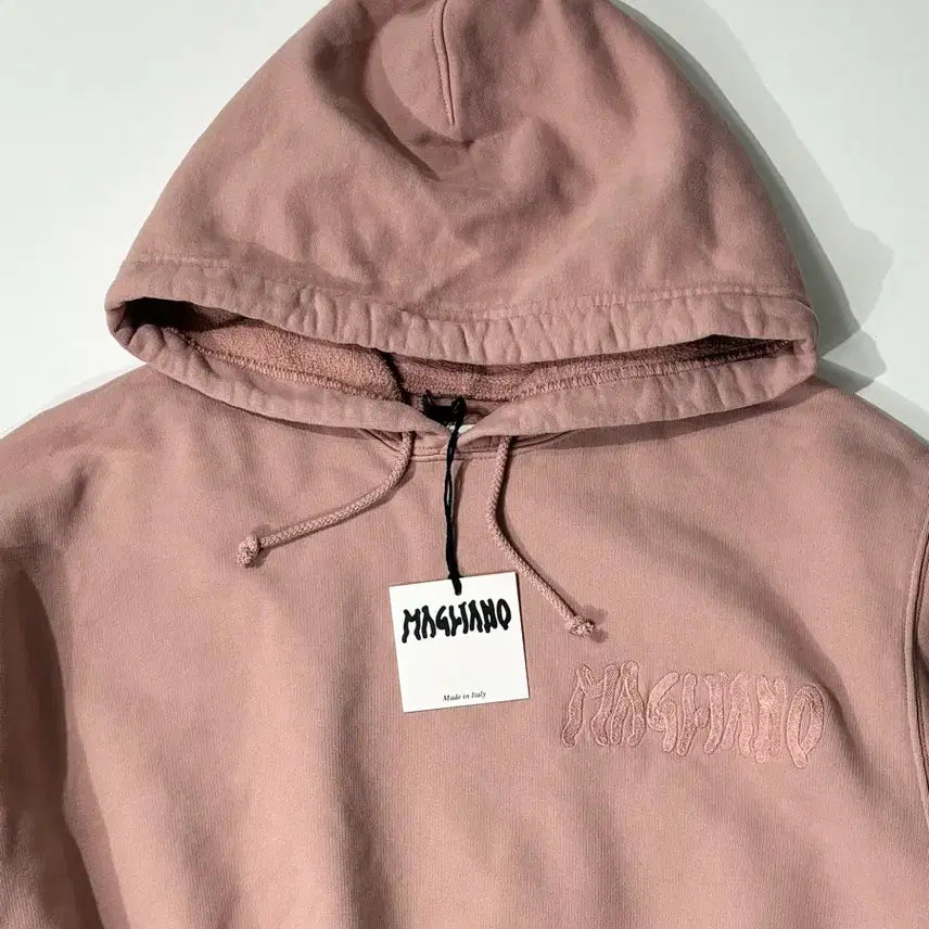 [BUNJANG] Magliano Twisted Hoodie Archive Pink L / MAGLIANO 마리아노 트위스티드 후드 티셔츠 아카이브 핑크 L사이즈