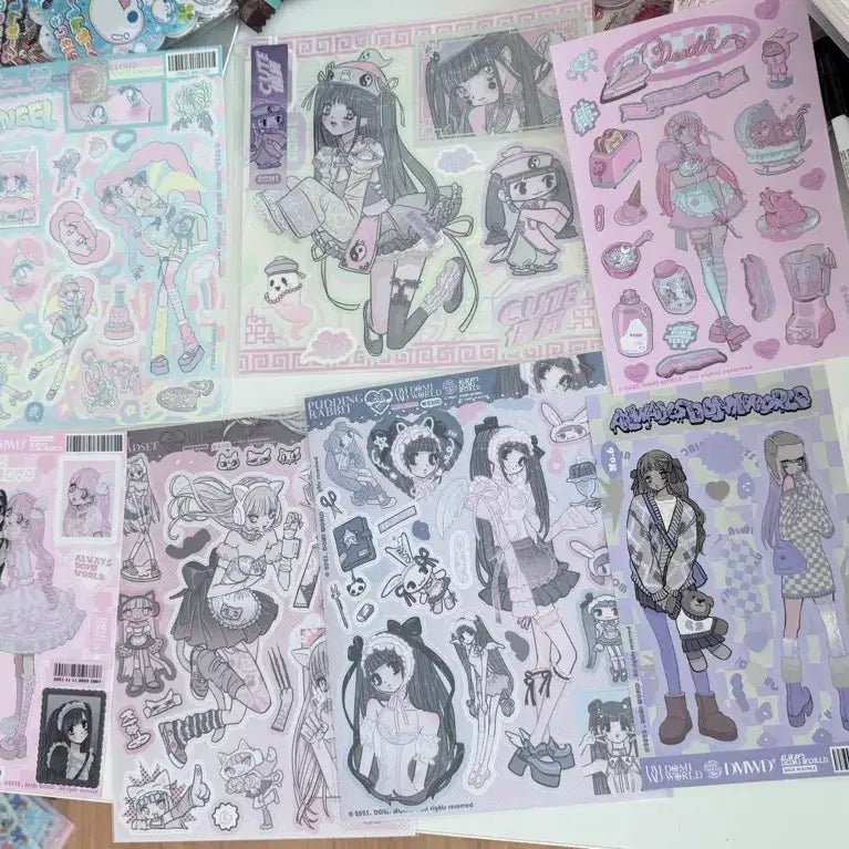 [BUNJANG] Domi World Sticker Set / 도미월드 스티커 세트판매 도미