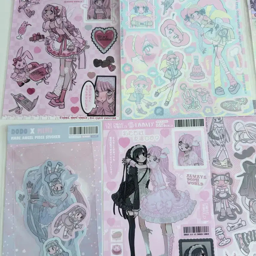 [BUNJANG] Domi World Sticker Set / 도미월드 스티커 세트판매 도미