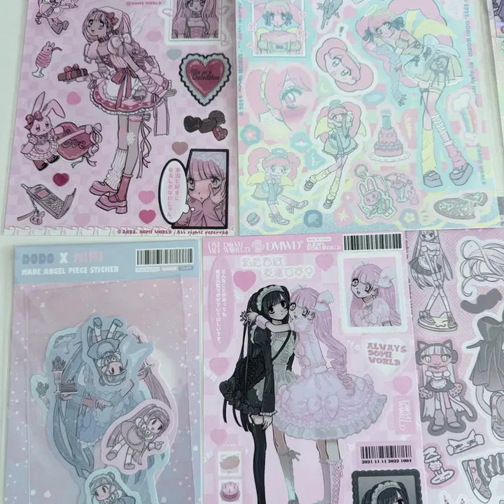 [BUNJANG] Domi World Sticker Set / 도미월드 스티커 세트판매 도미