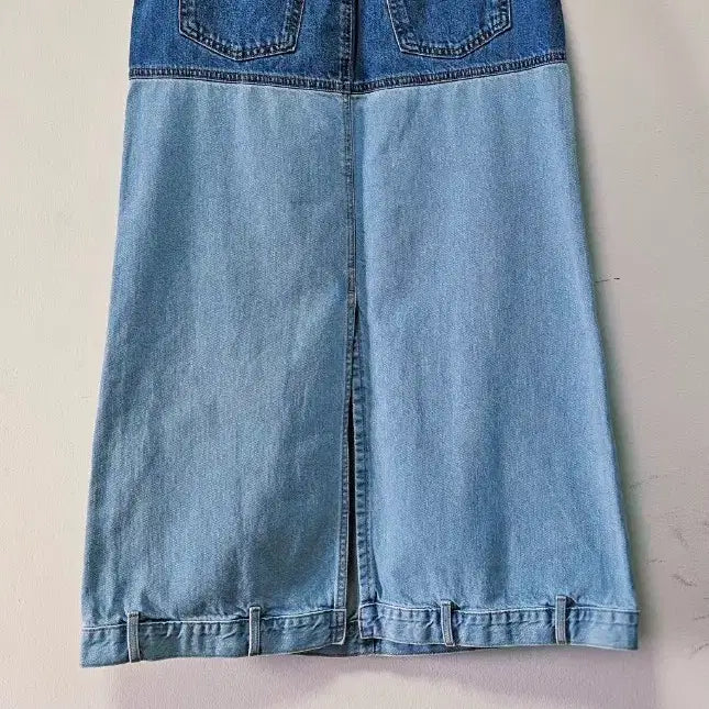 [BUNJANG] GU x ROKH Blue Denim Skirt / 최신상 GU x ROKH 블루 데님 스커트