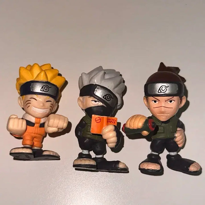 [BUNJANG] Naruto Paradise Classic Mini Figures Set (Naruto, Kakashi, Iruka) / 나루토 파라다이스 고전 미니 피규어 나루토 카카시 이루카