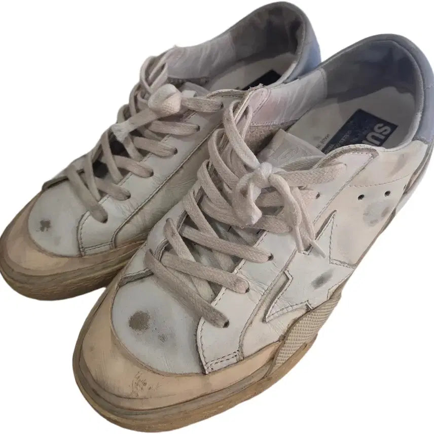 [BUNJANG] Golden Goose Superstar White Sneakers / 골든구스 슈퍼스타 흰색 스니커즈 판매합니다