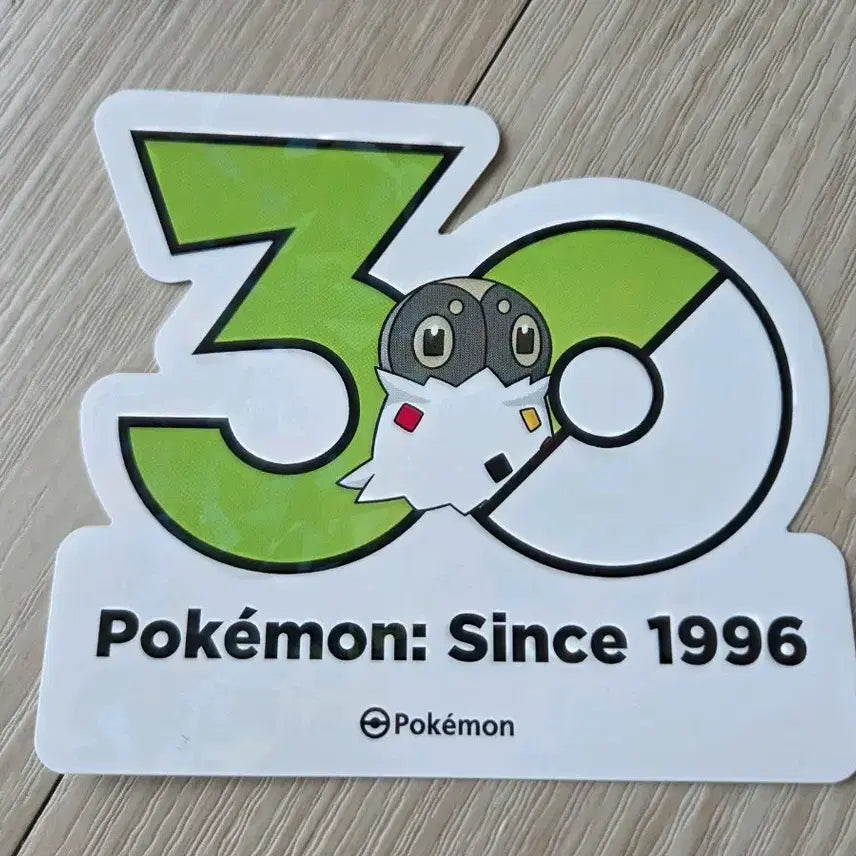 [SOLD OUT] 포켓몬스터 30주년 분떠도리 스티커