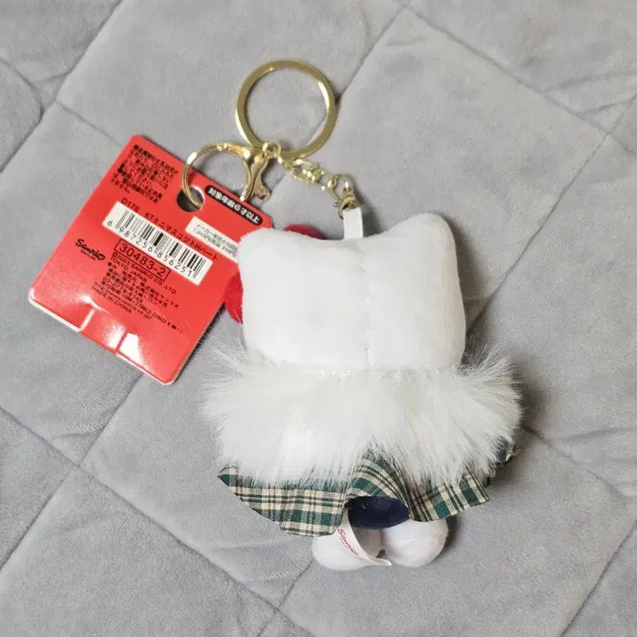 [BUNJANG] Sanrio Fluffy Cape Doll Keychain / (새상품) 산리오 털망토 인형 키링