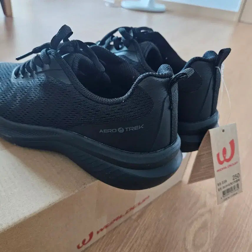 [BUNJANG] World Cup Black Jogging Shoes 250mm / 월드컵 검정색  조깅화 250