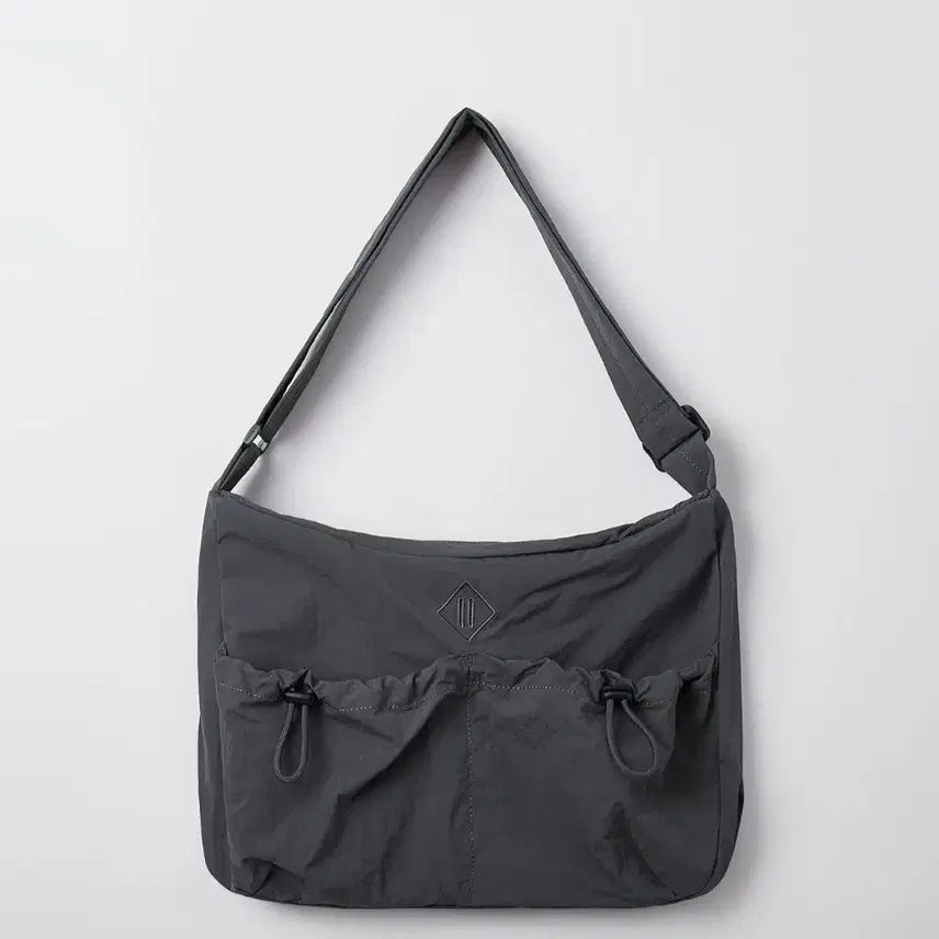 [BUNJANG] SPAO Lightweight Hobo Bag Dark Grey / 경량 호보백 다크그레이