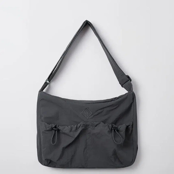 [BUNJANG] SPAO Lightweight Hobo Bag Dark Grey / 경량 호보백 다크그레이