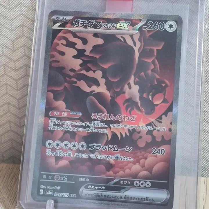 [BUNJANG] Pokémon Bloodmoon Ursaluna Ex 