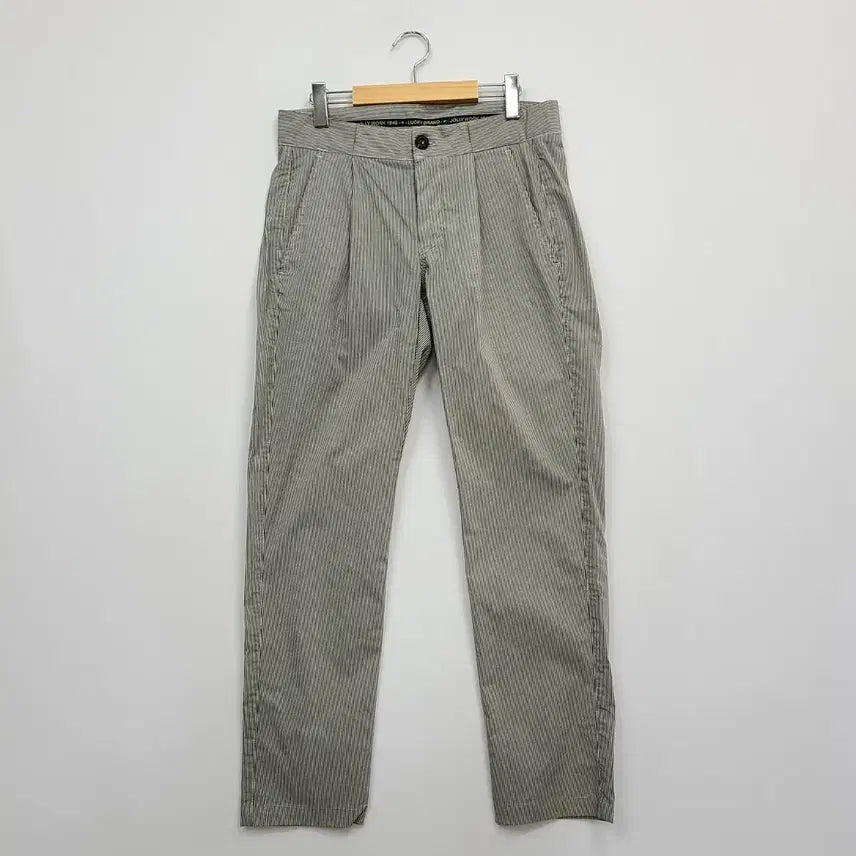 [BUNJANG] Serie Lucky Brand Jolly Work Striped Trousers Size 30 / 시리즈 럭키브랜드 JOLLY WORK 스트라이프바지/30/앨리스/1276