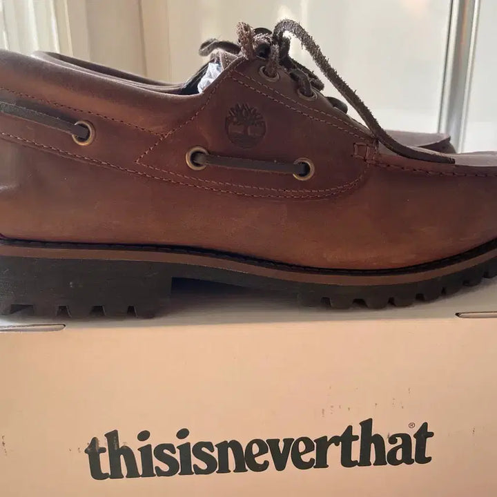 [BUNJANG] Timberland Dineh-Det Boat Shoes Dark Brown 280 / 팀버랜드 디네뎃 보트슈즈 280