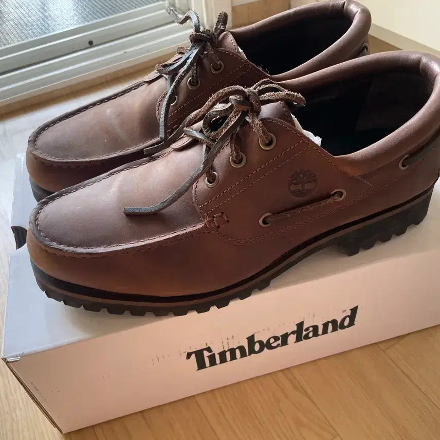 [BUNJANG] Timberland Dineh-Det Boat Shoes Dark Brown 280 / 팀버랜드 디네뎃 보트슈즈 280