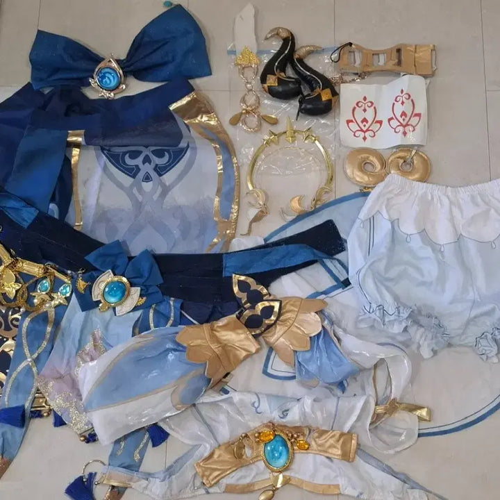 [BUNJANG] Yaong Shop Genshin Impact Nilou Cosplay Costume Full Set / [야옹샵] 원신 닐루 코스프레 의상 풀셋 판매